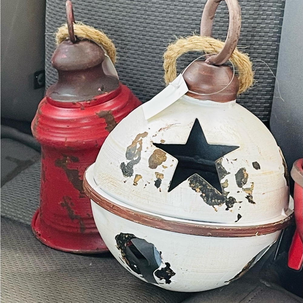 Christmas Balls and Bells i have white and red beautiful